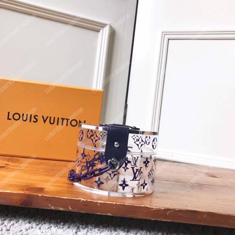LV Scott Box Monogram Blue