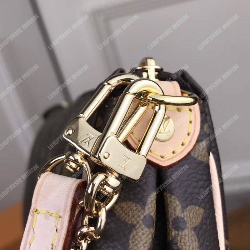 l**is V*t*n monogram canvas eva clutch