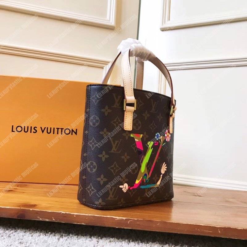 LV Vavin PM Tote Monogram Murakami Panda Printed