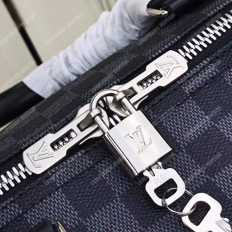 LV Keepall Bandouliere 45 Damier Graphite Canvas
