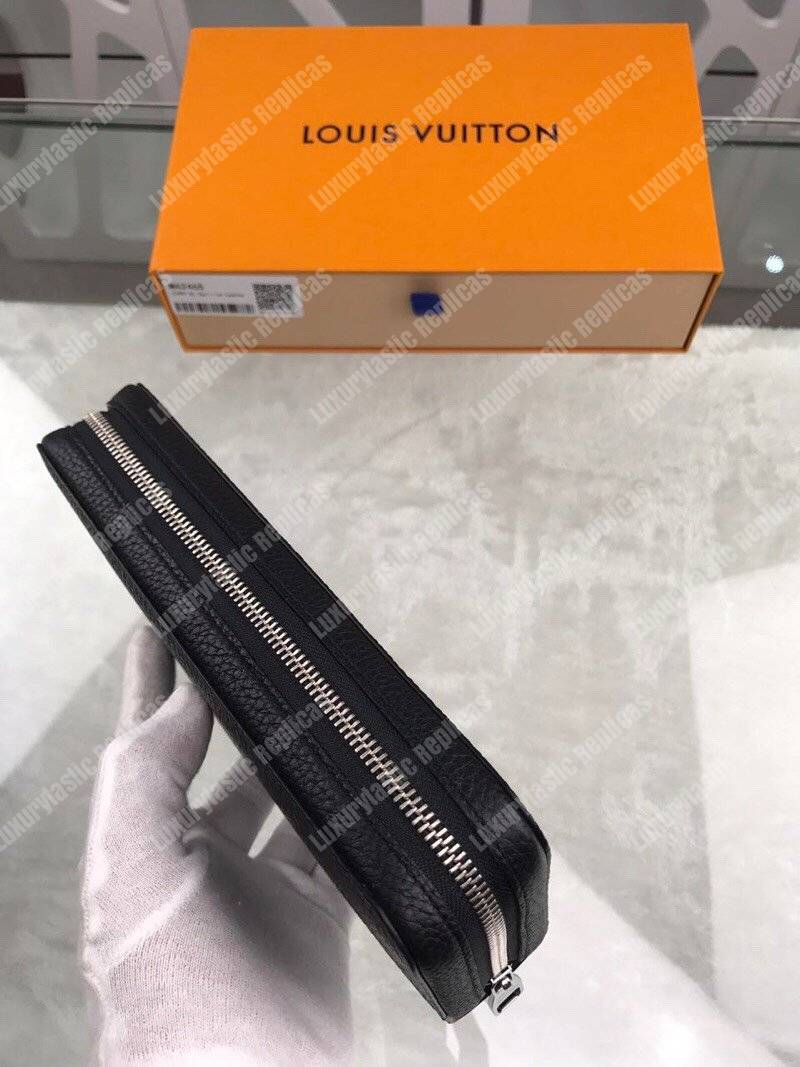 LV Zippy XL Wallet Taurillon Leather