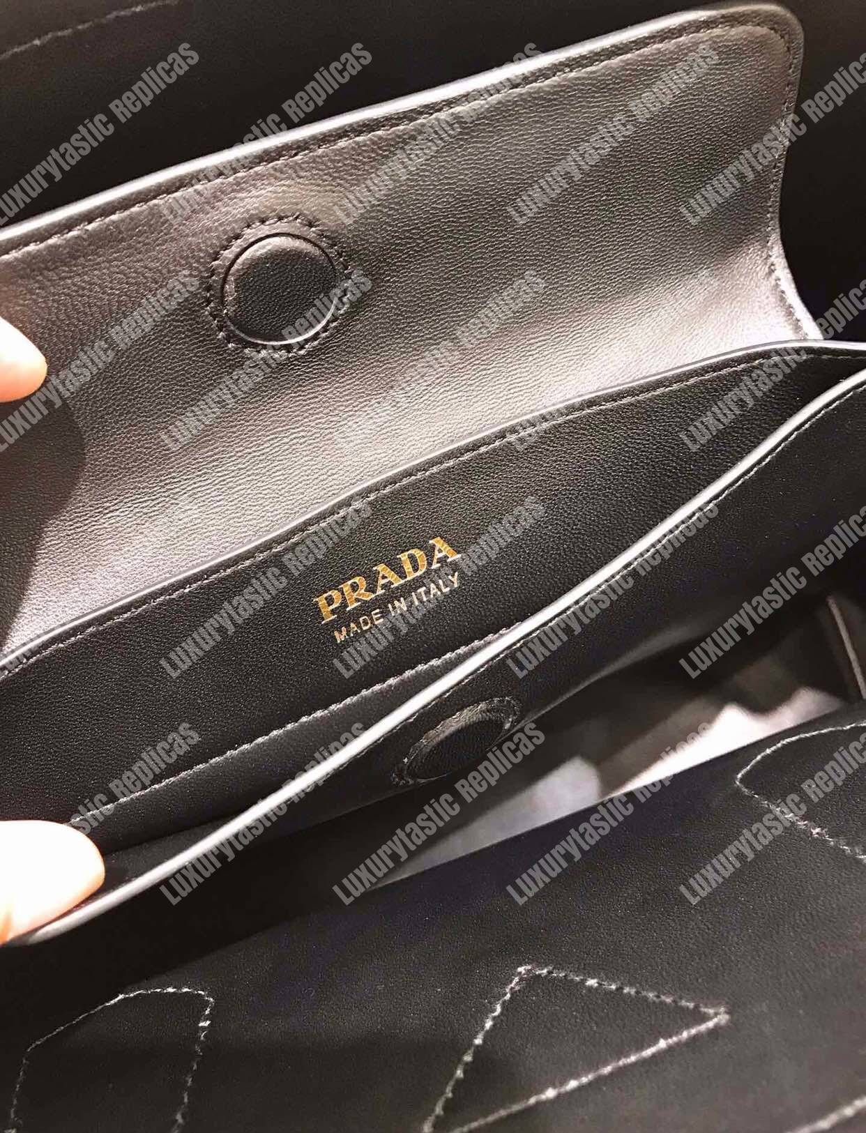 Pra*a double medium bag brown