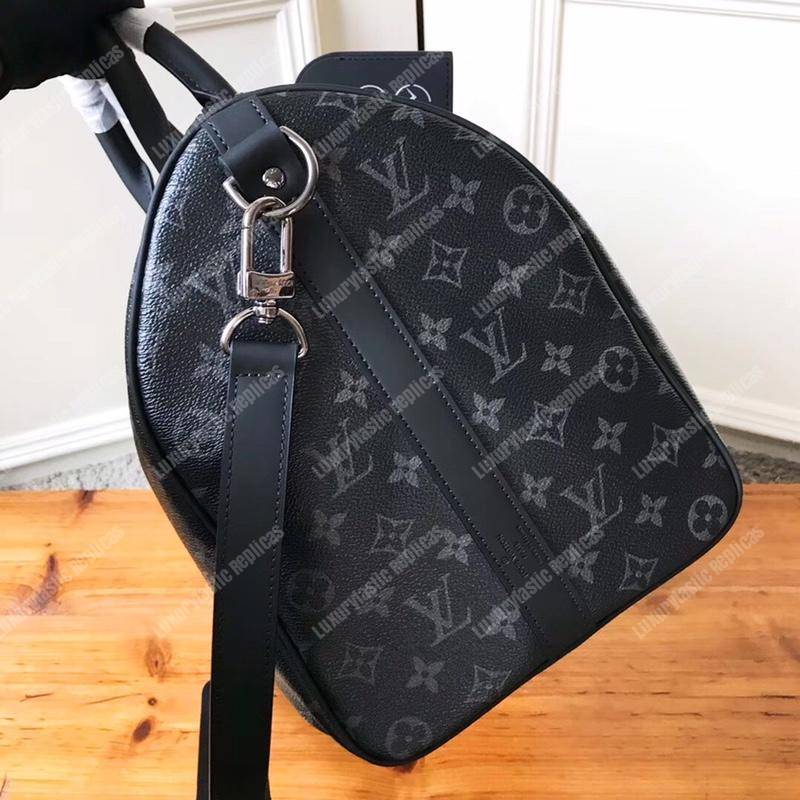 LV Keepall Bandouliere 45 Monogram Eclipse