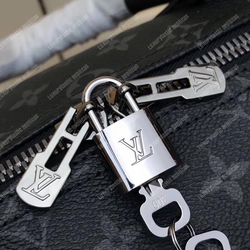 LV Keepall Bandouliere 45 Monogram Eclipse