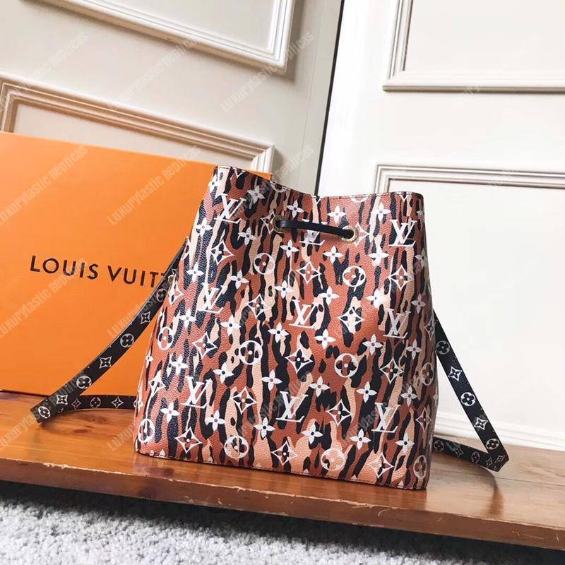 LV Jungle NéoNoé Monogram Canvas Caramel