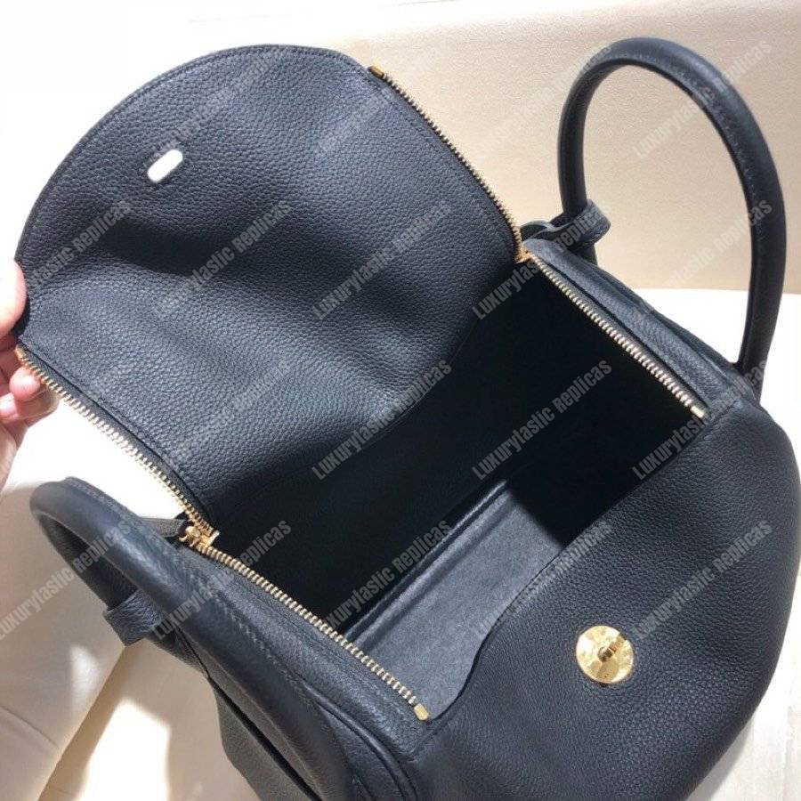 H**mes lindy 26 bag clemence black