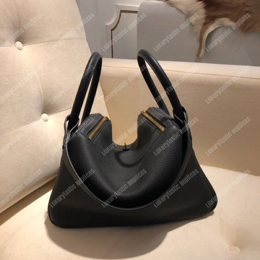 H**mes lindy 26 bag clemence black