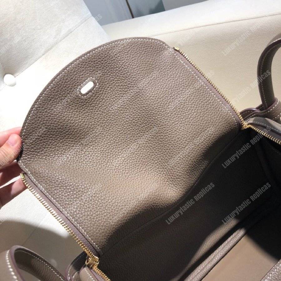 H**mes lindy 30 bag clemence etain