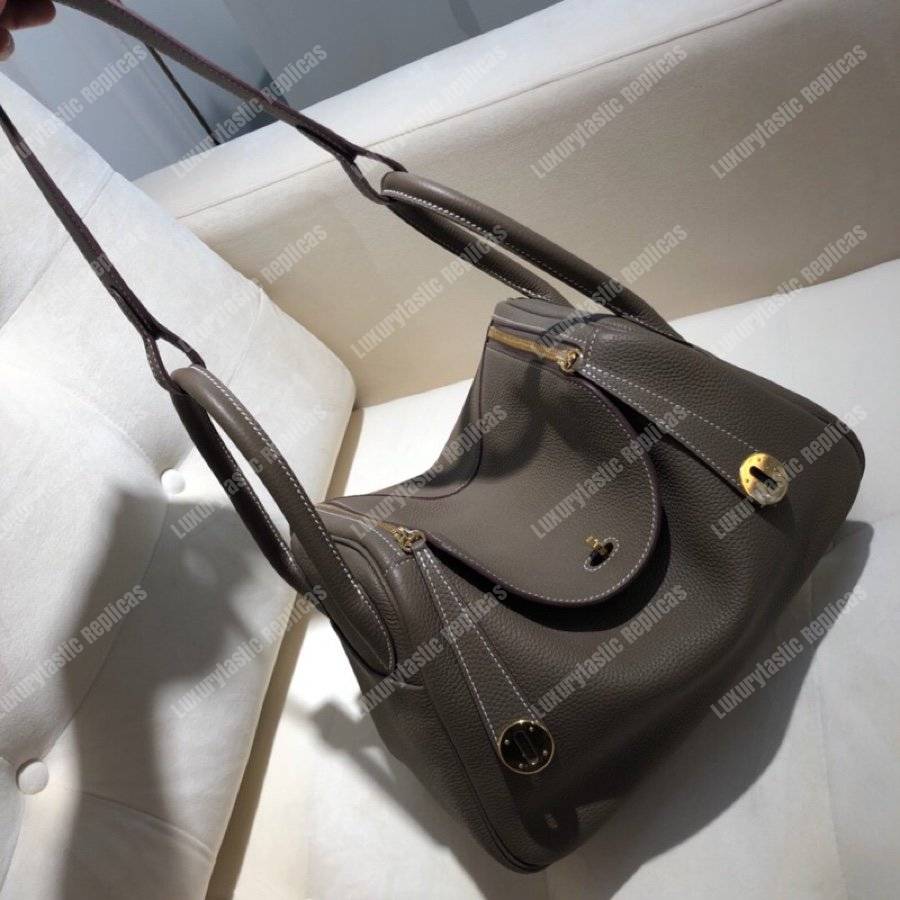 H**mes lindy 30 bag clemence etain