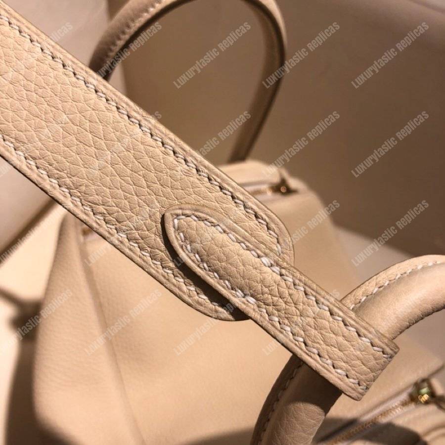 H**mes lindy 26 bag clemence argile