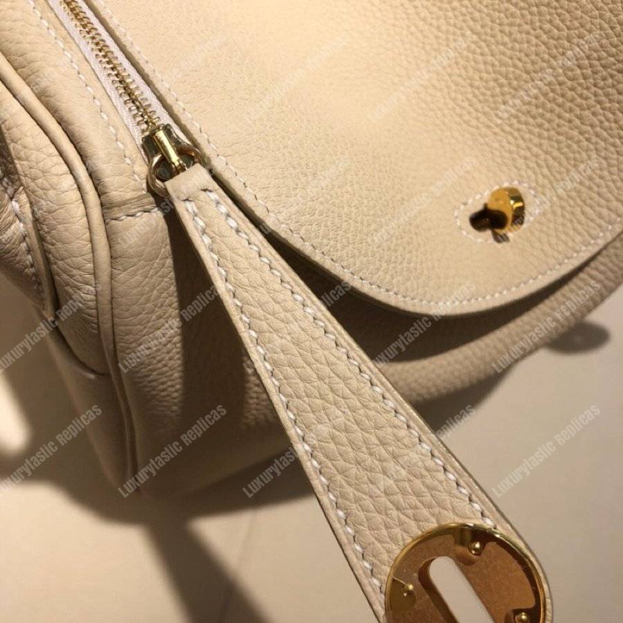 H**mes lindy 26 bag clemence argile