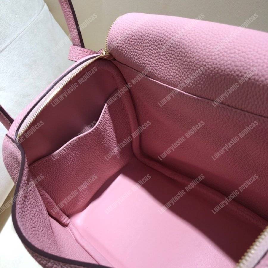 H**mes lindy 26 bag clemence sakura pink
