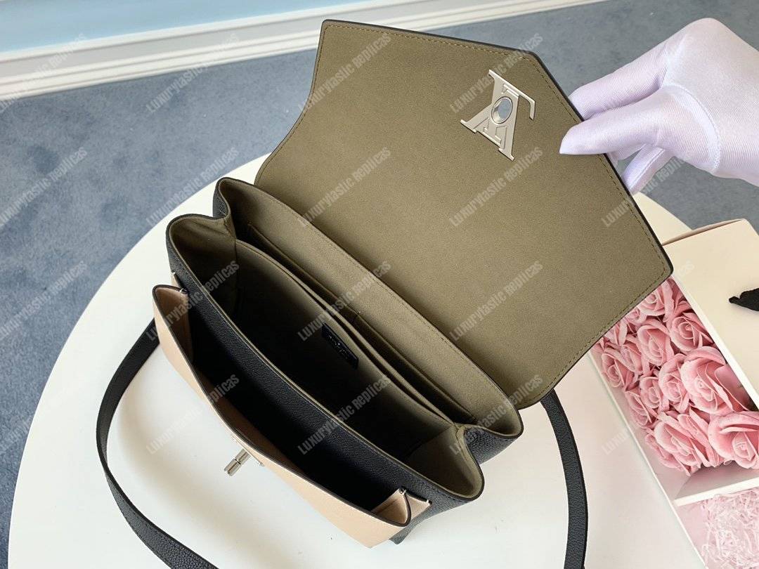 LV MyLockMe Laurier Toffee Latte Black