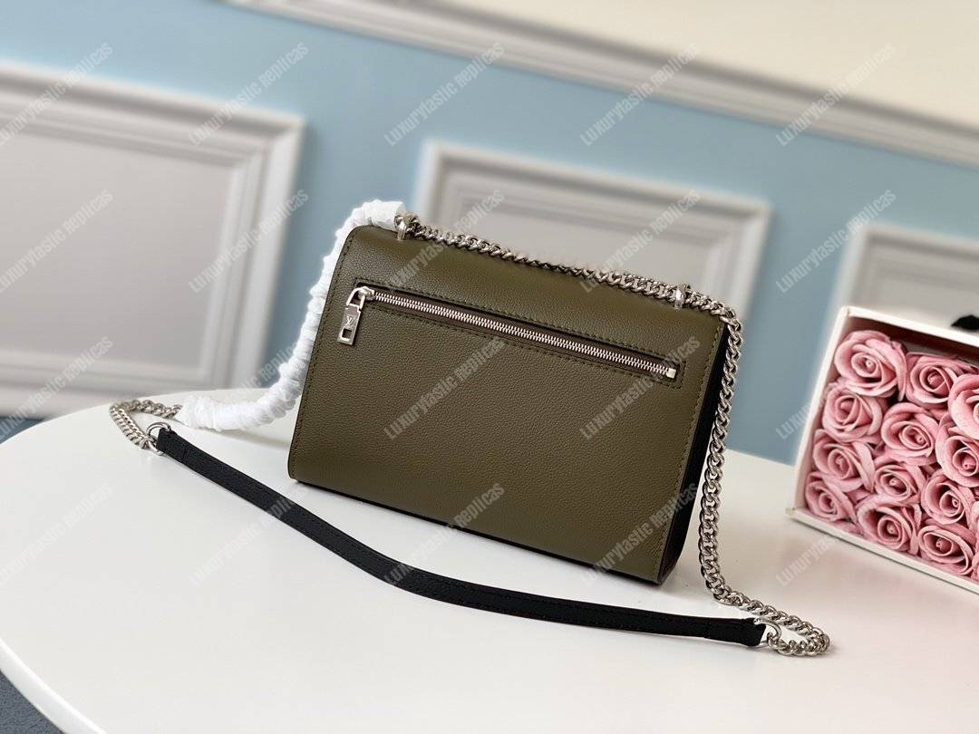 LV MyLockMe BB Laurier Toffee Latte Black