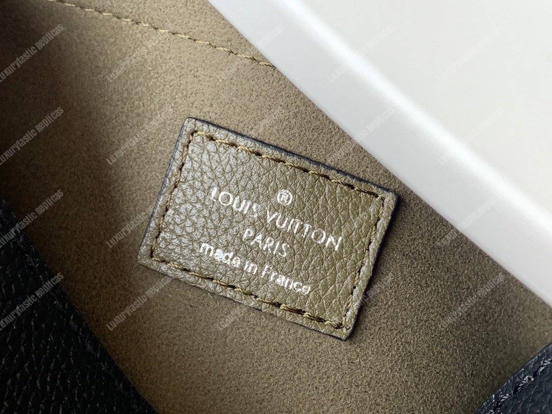 LV MyLockMe BB Laurier Toffee Latte Black