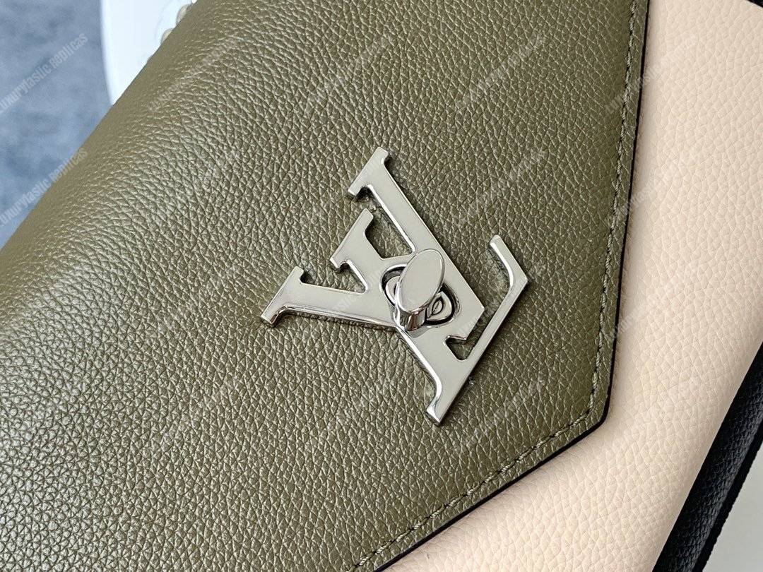 LV MyLockMe BB Laurier Toffee Latte Black