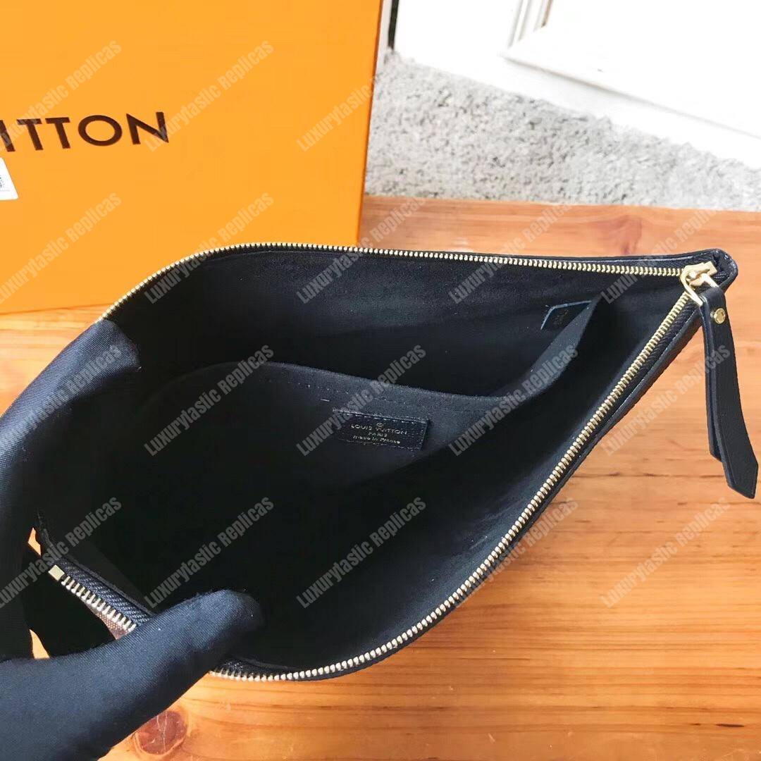 LV Daily Pouch Damier Ebene Noir