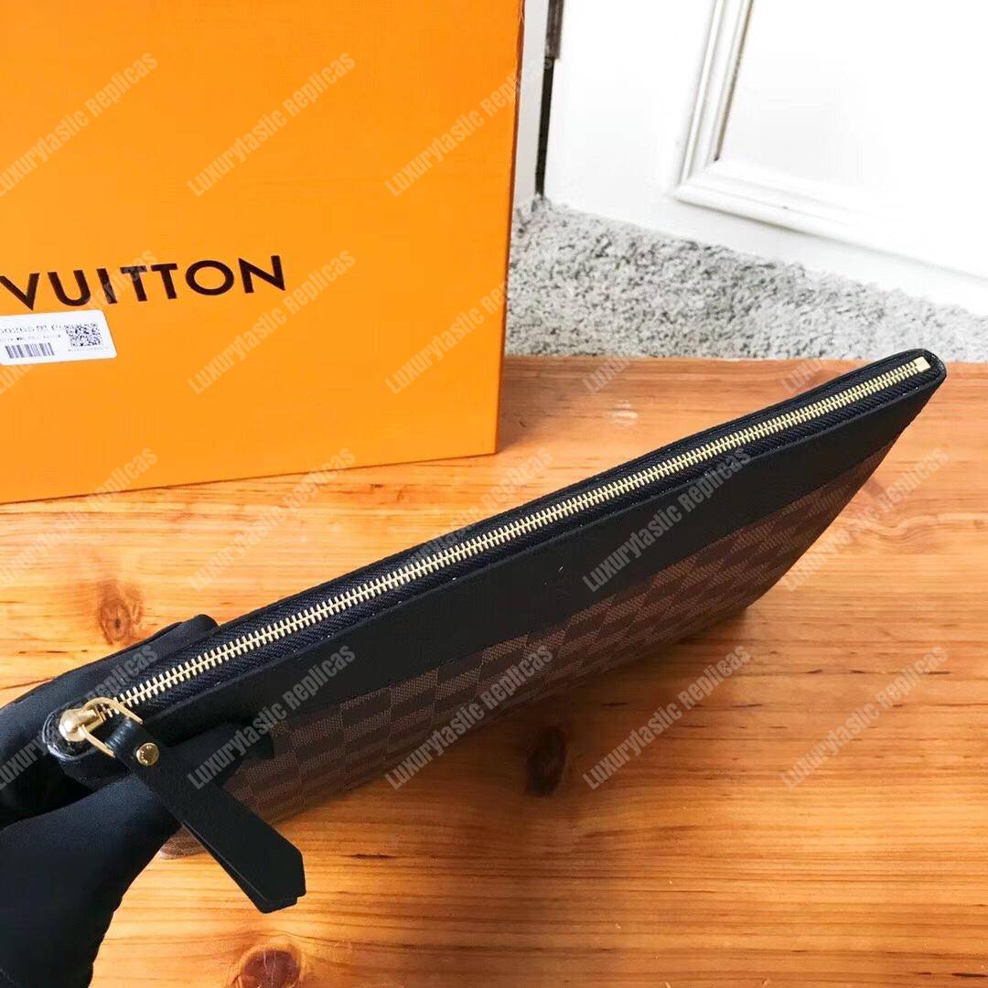 LV Daily Pouch Damier Ebene Noir