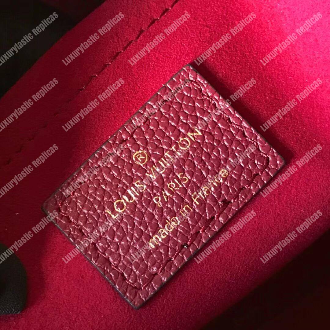 LV Daily Pouch Damier Ebene Raisin