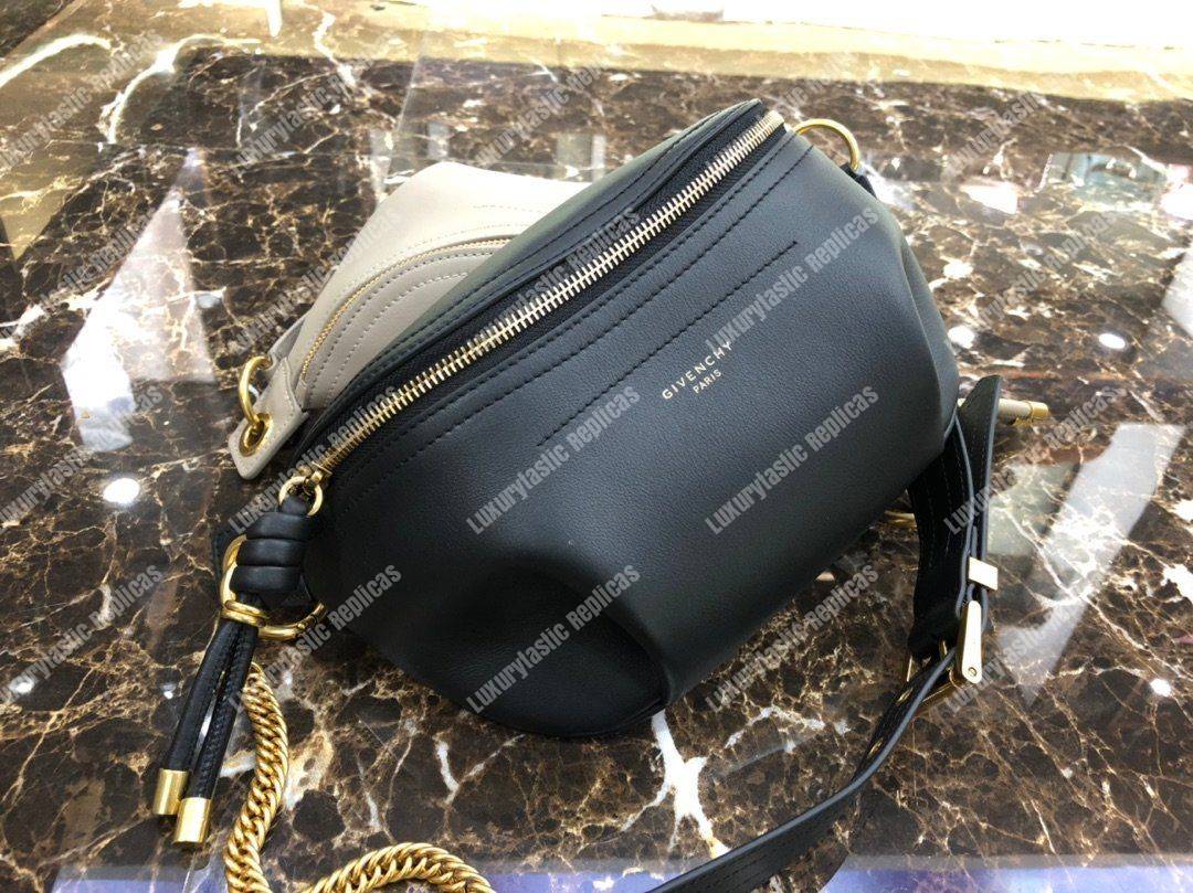 Givenchy ID Bum Bag In Leather Black