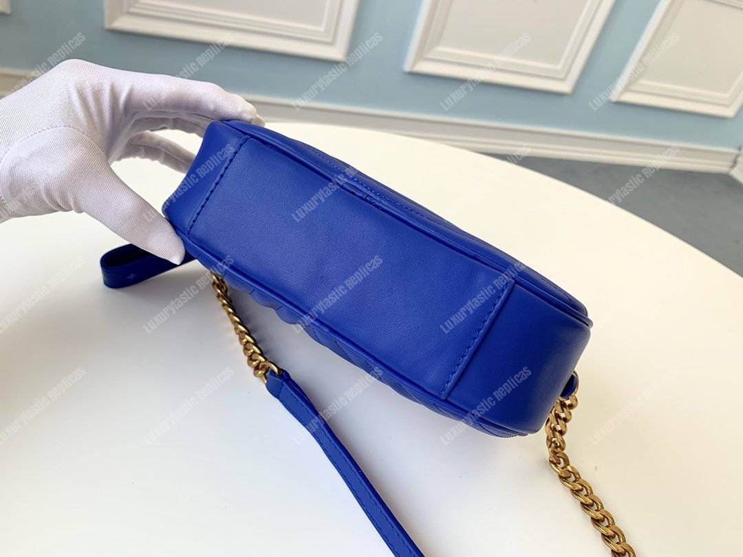 LV New Wave Camera Bag Bleu Neon