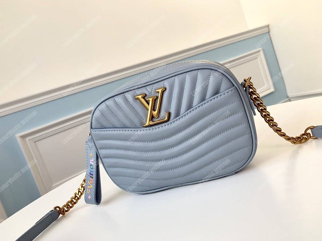 LV New Wave Camera Bag Bleu Porcelaine