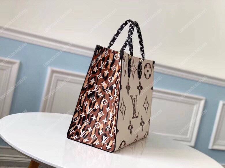 LV Onthego Monogram Ivoire GM