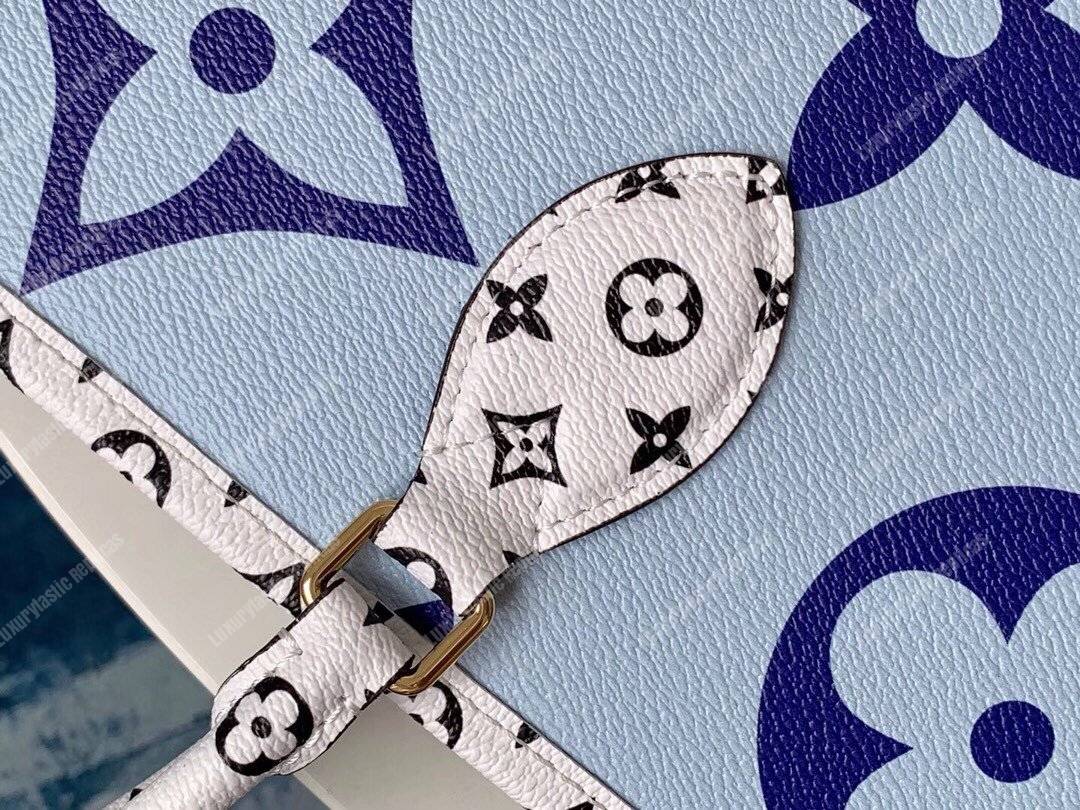 LV Onthego Monogram Giant Capri Blue GM