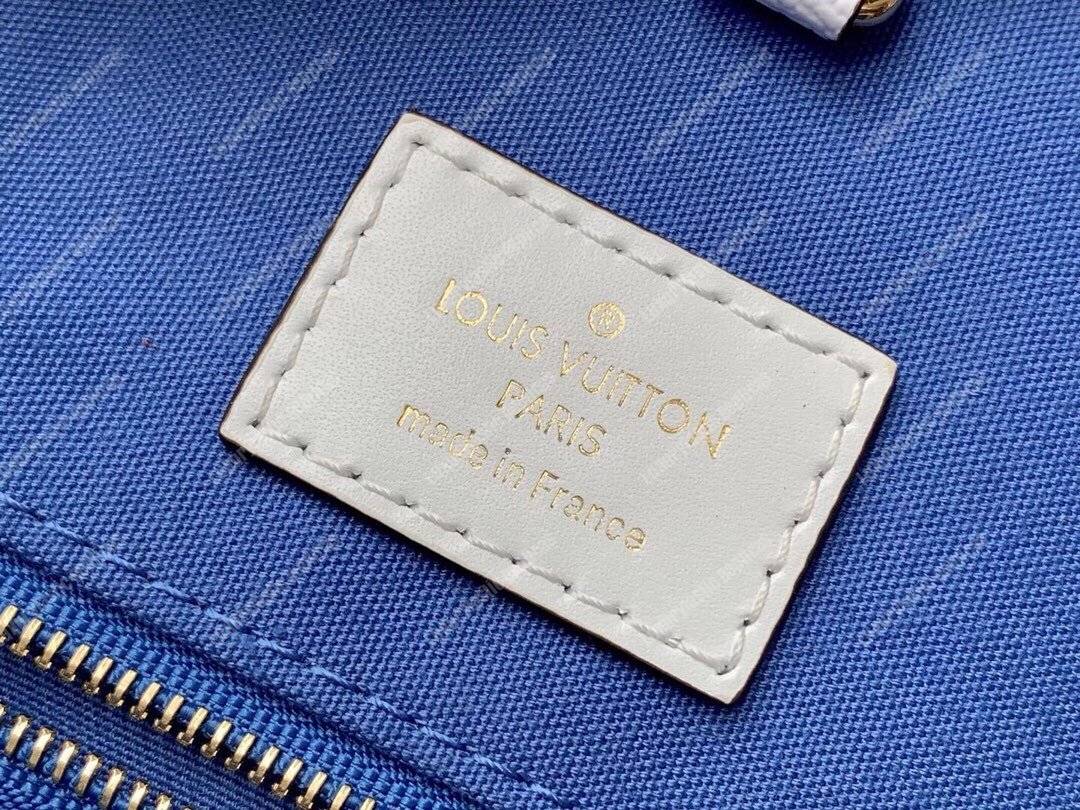 LV Onthego Monogram Giant Capri Blue GM