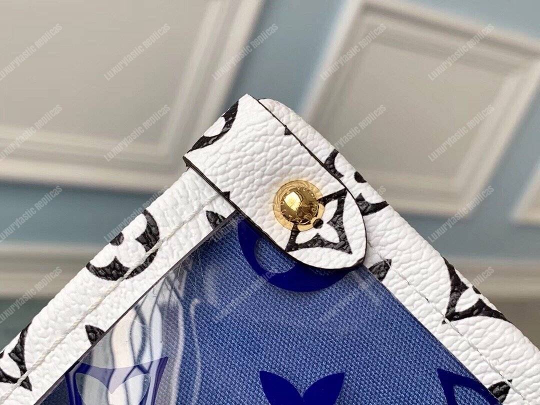 LV Onthego Monogram Giant Capri Blue GM