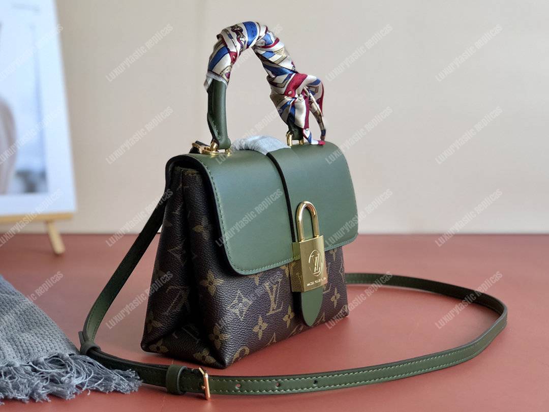 LV Locky BB Monogram Canvas Laurier