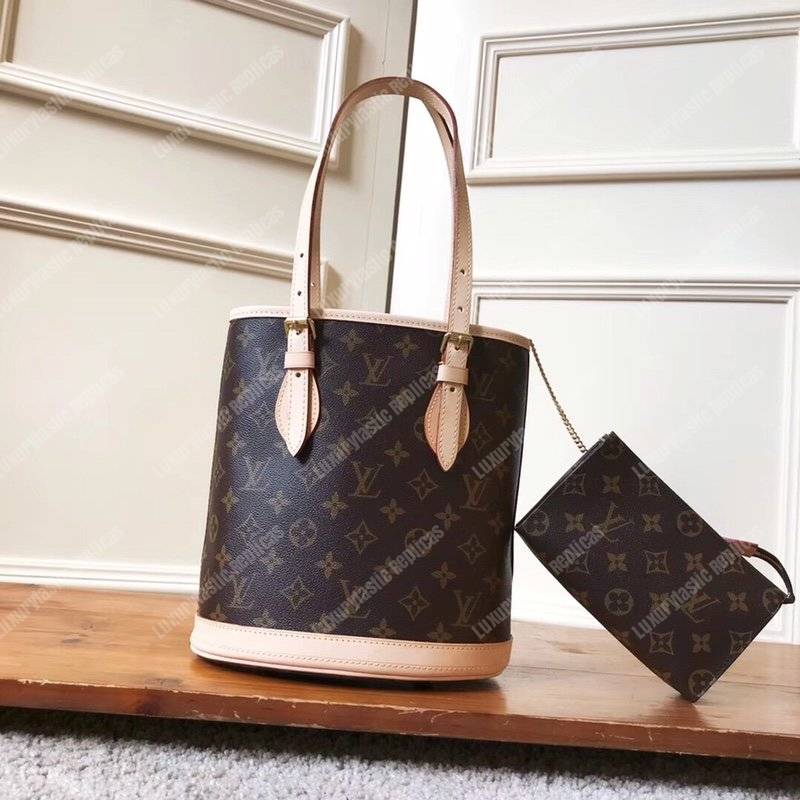 LV Petit Bucket Monogram Canvas