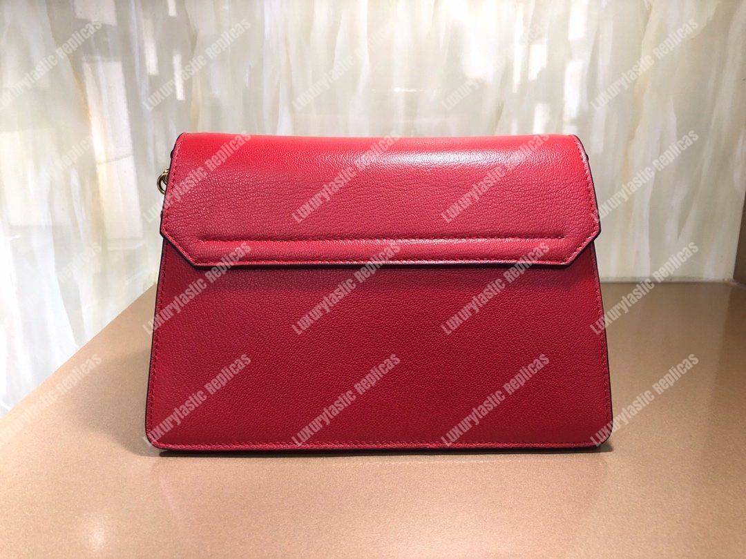 Givenchy Small GV3 Bag In Box Leather Red