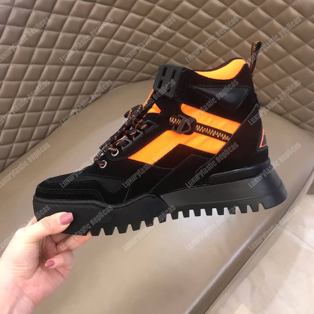 LV Hiking Ankle Boot Orange