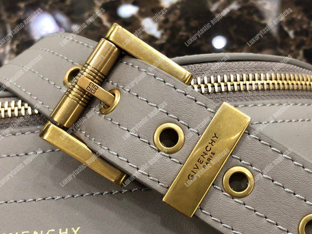 Givenchy ID Bum Bag In Leather Grey