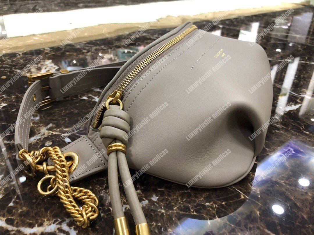 Givenchy ID Bum Bag In Leather Grey
