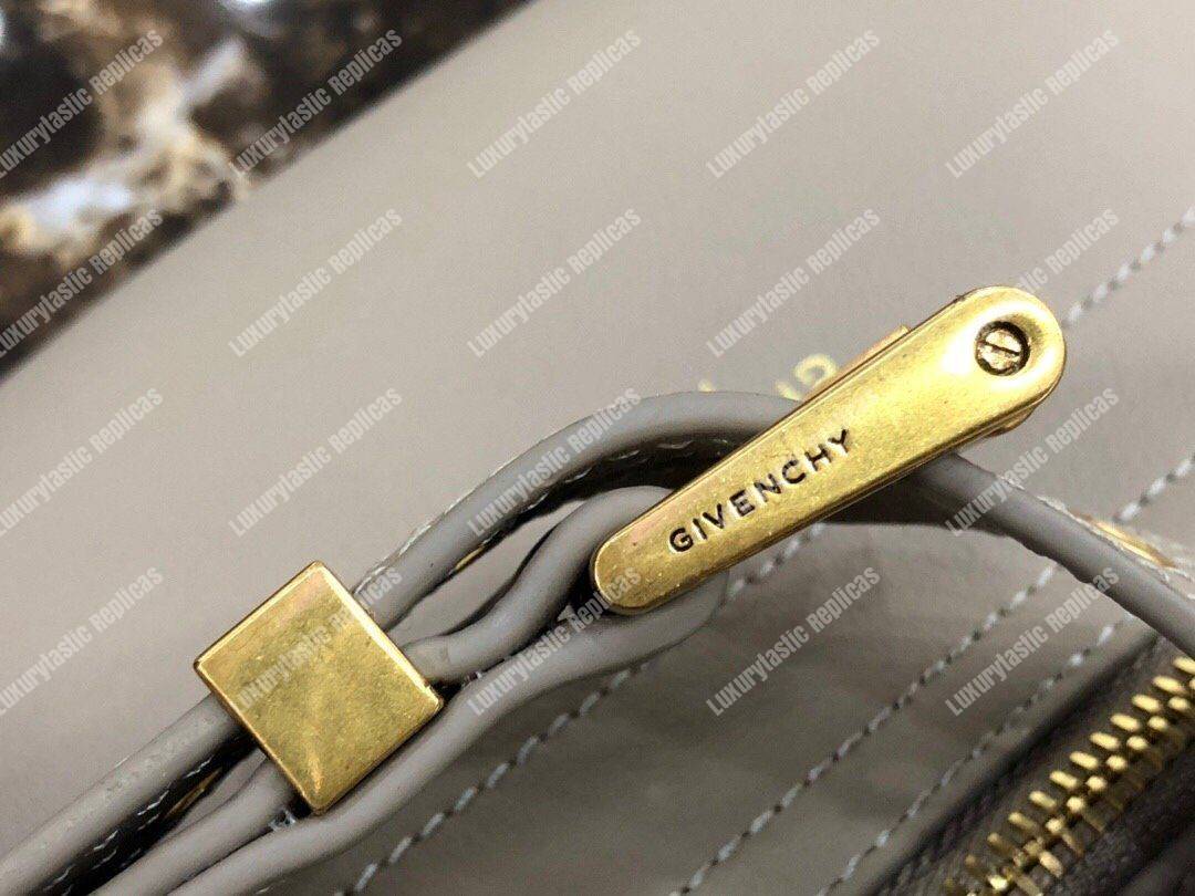 Givenchy ID Bum Bag In Leather Grey