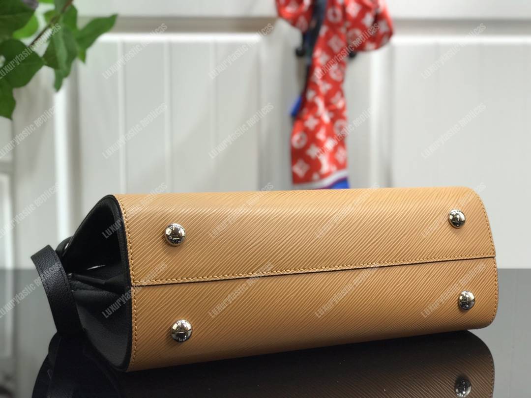 LV Twist Tote Epi Leather Camel