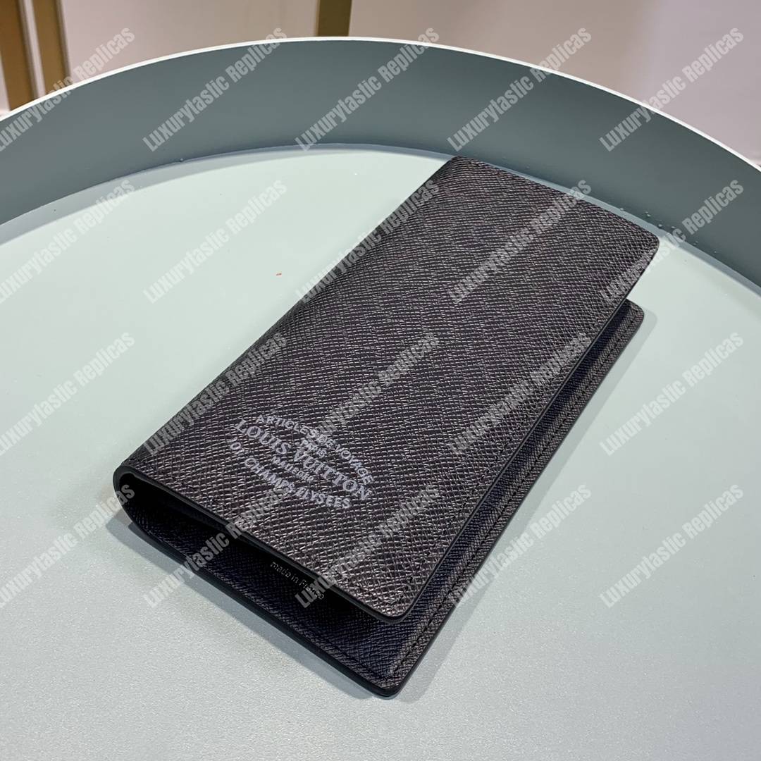 lv brazza taiga articles de voyage l**is V*t*n malletier wallet noir