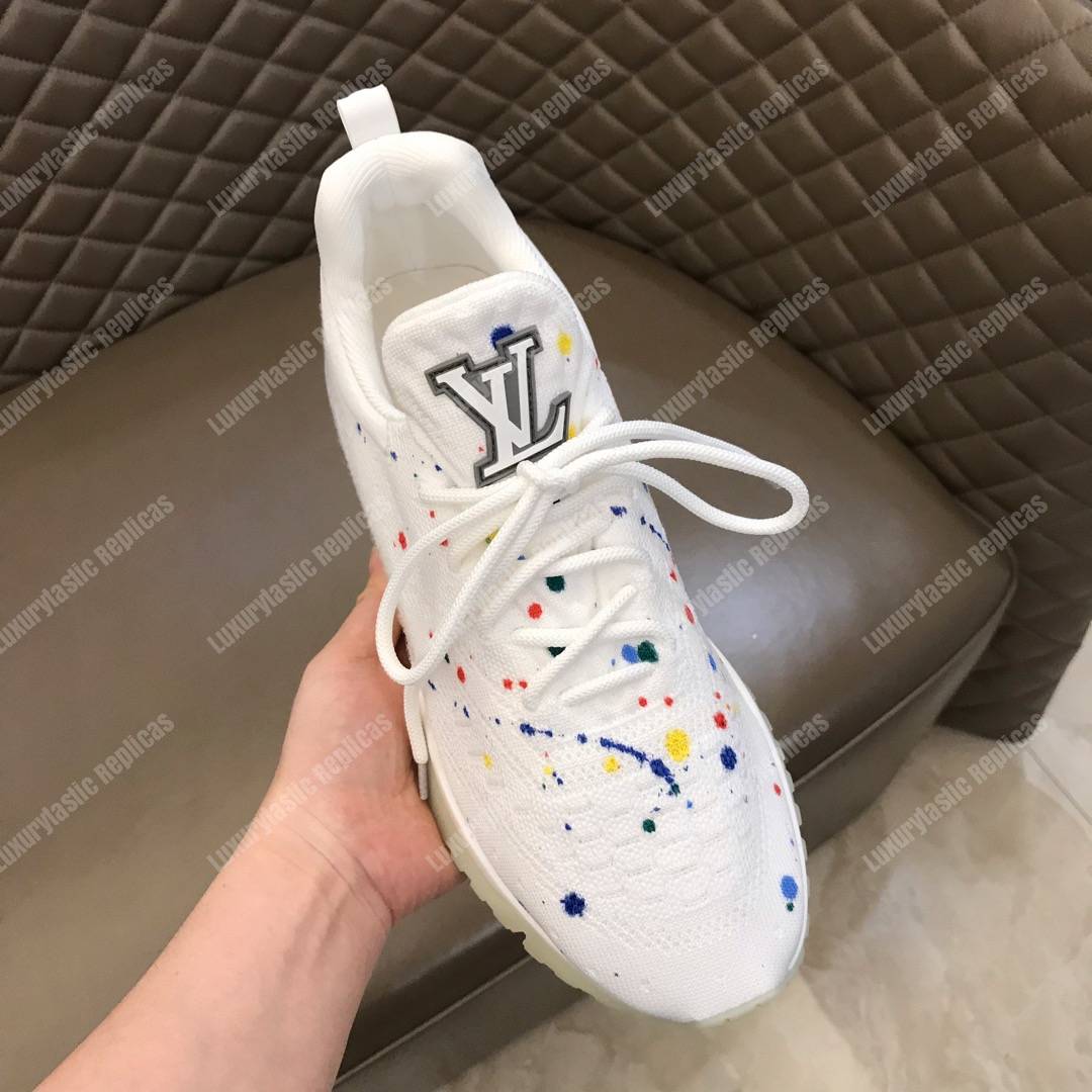 LV V.N.R Sneaker Polkadot White