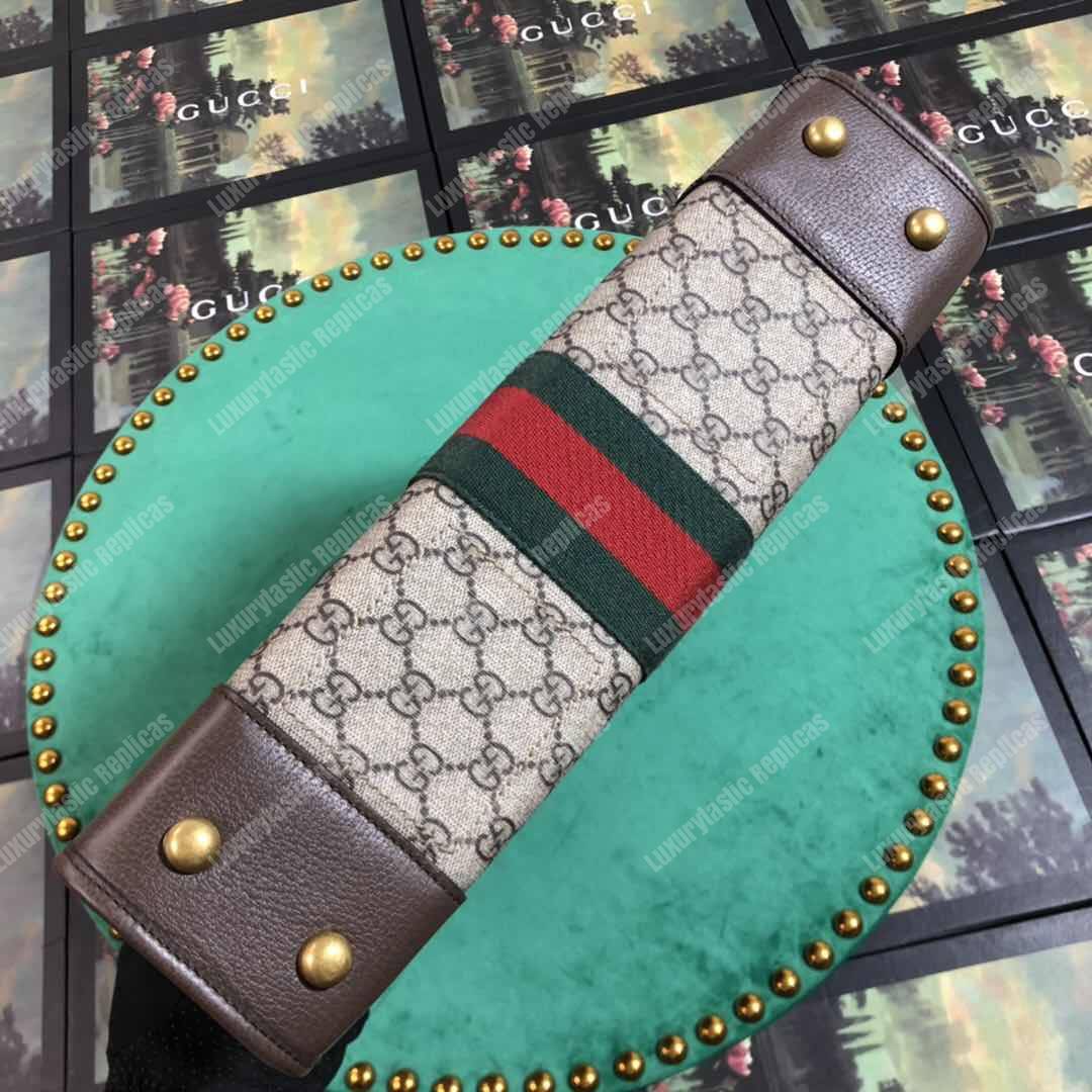 G*u*i ophidia gg medium top handle tote