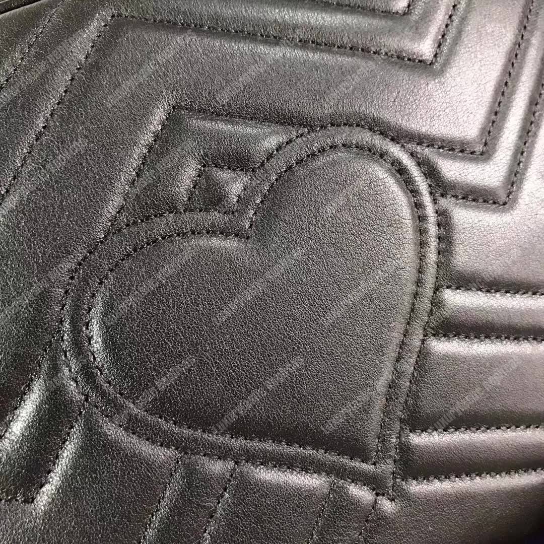 G*u*i gg marmont small shoulder bag black