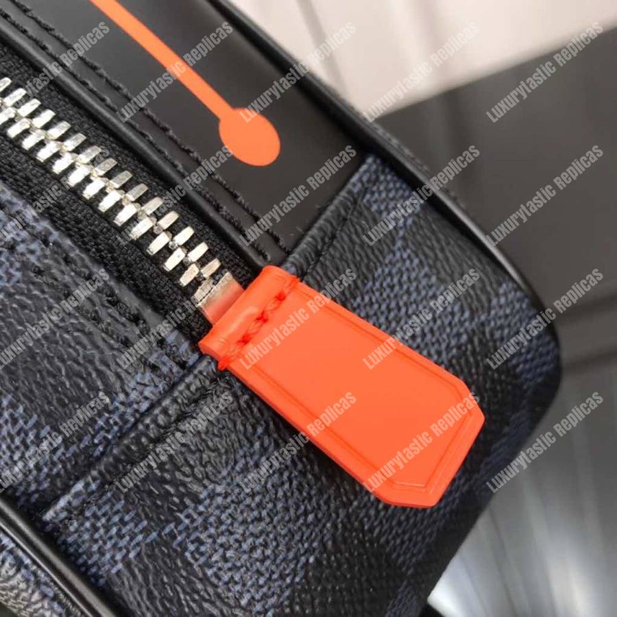 LV Toilet Pouch GM Damier Cobalt Canvas