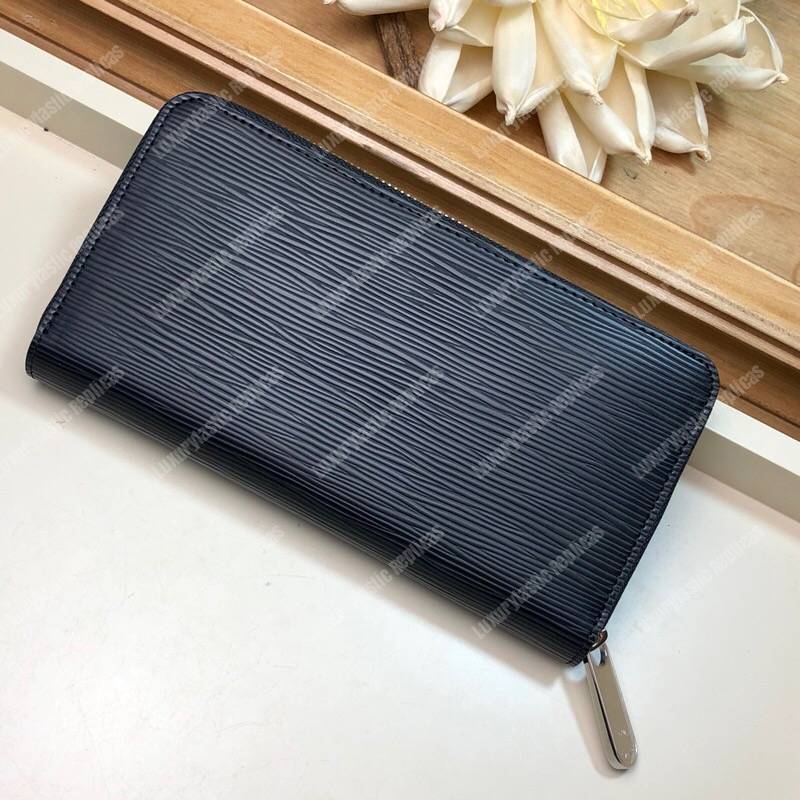 LV Zippy Wallet Epi Leather Noir