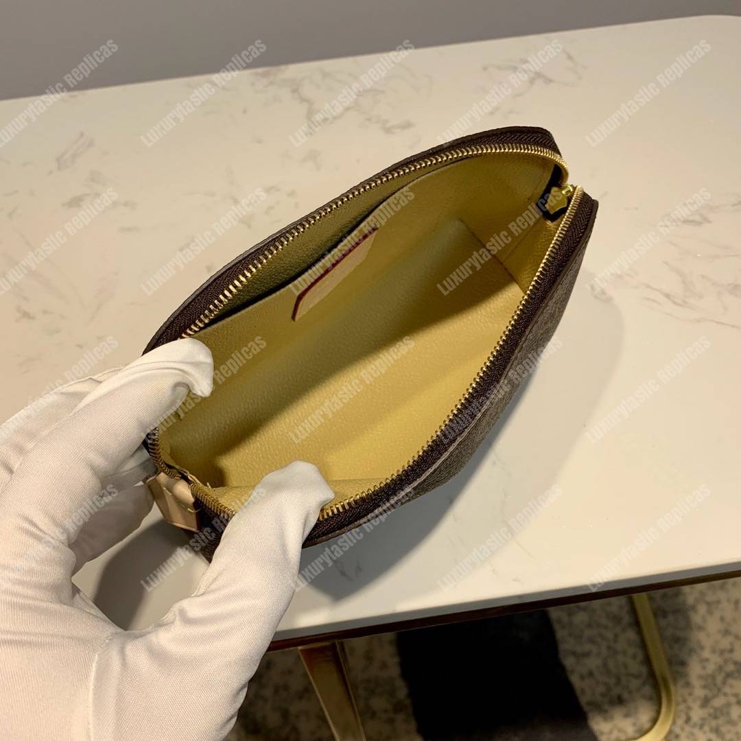 LV Cosmetic Pouch PM Monogram Canvas