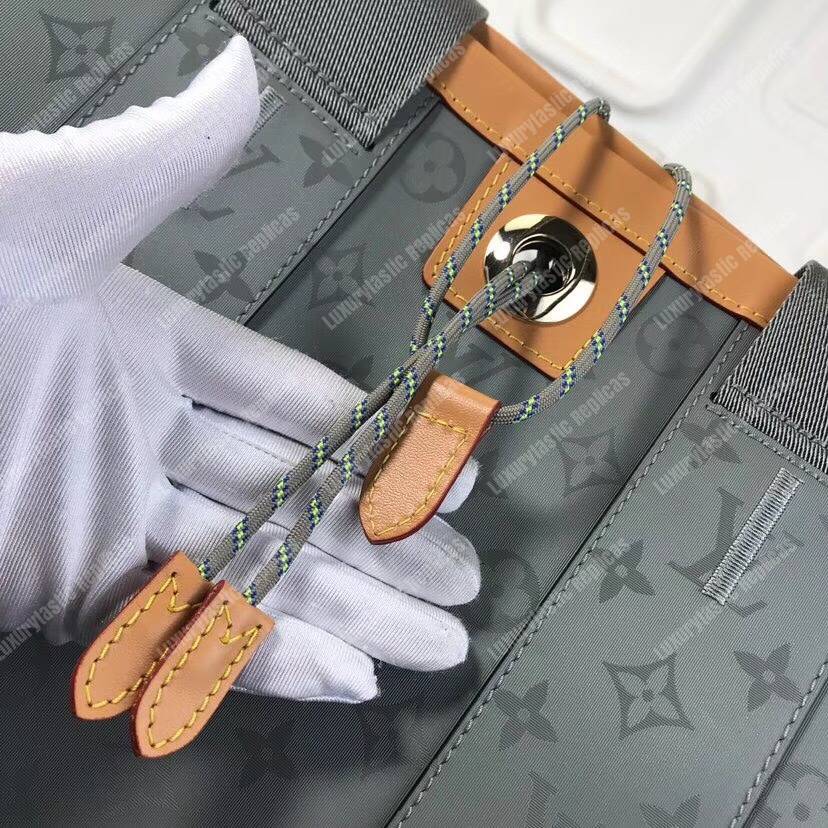 LV Monogram Titanium Canvas Tote