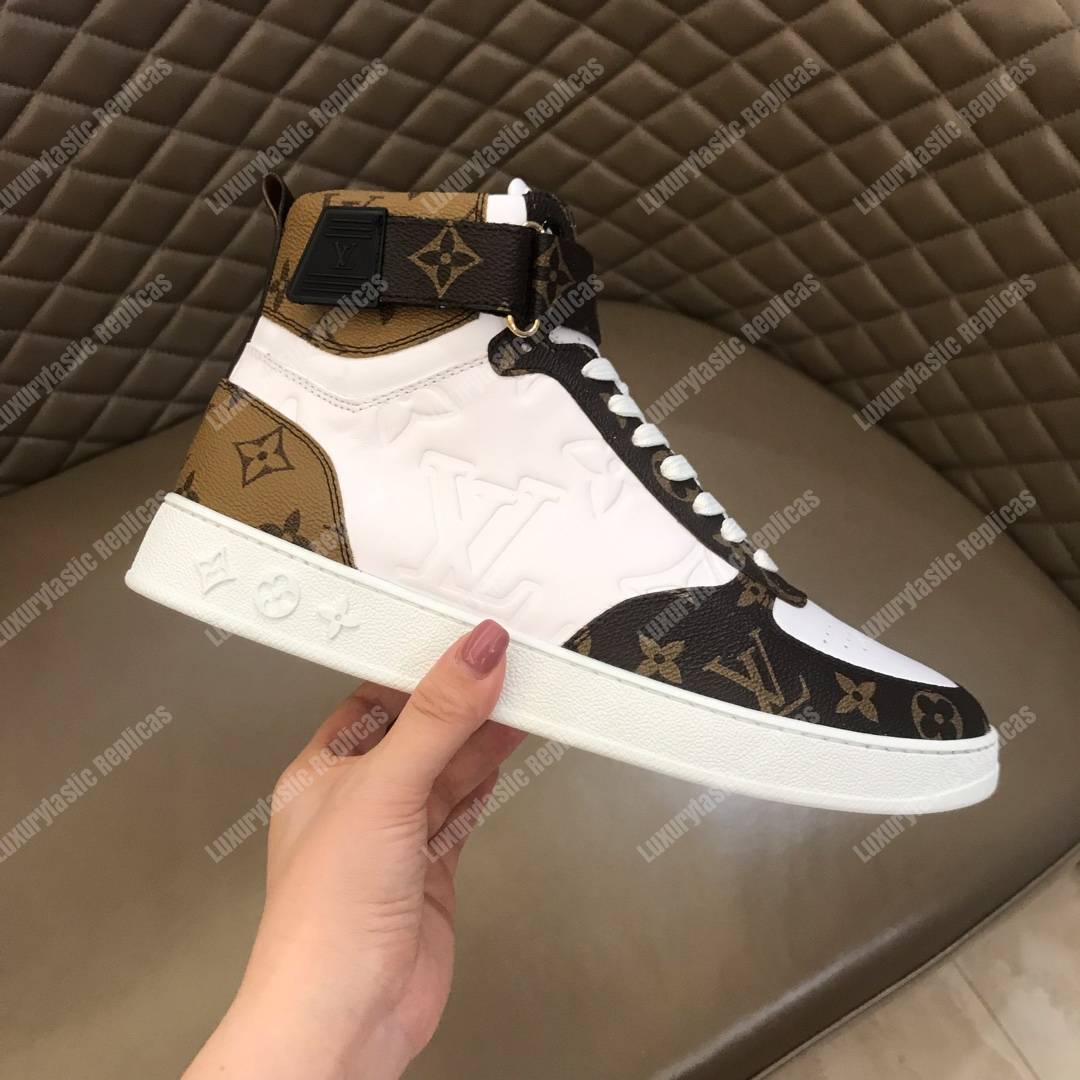 LV Rivoli Sneaker Boot Monogram Canvas
