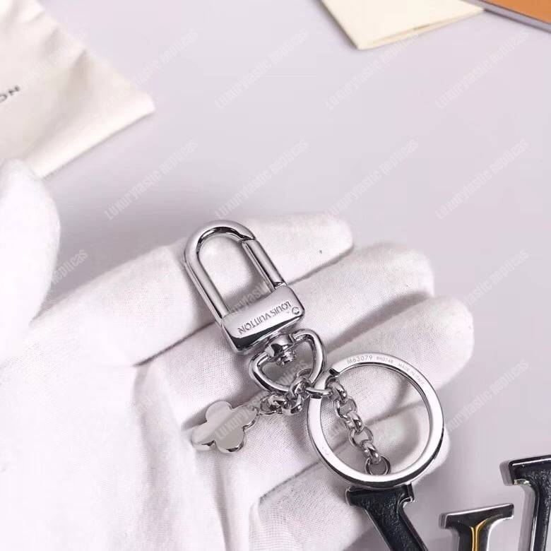 LV Capucines Bag Charm and Key Holder Black