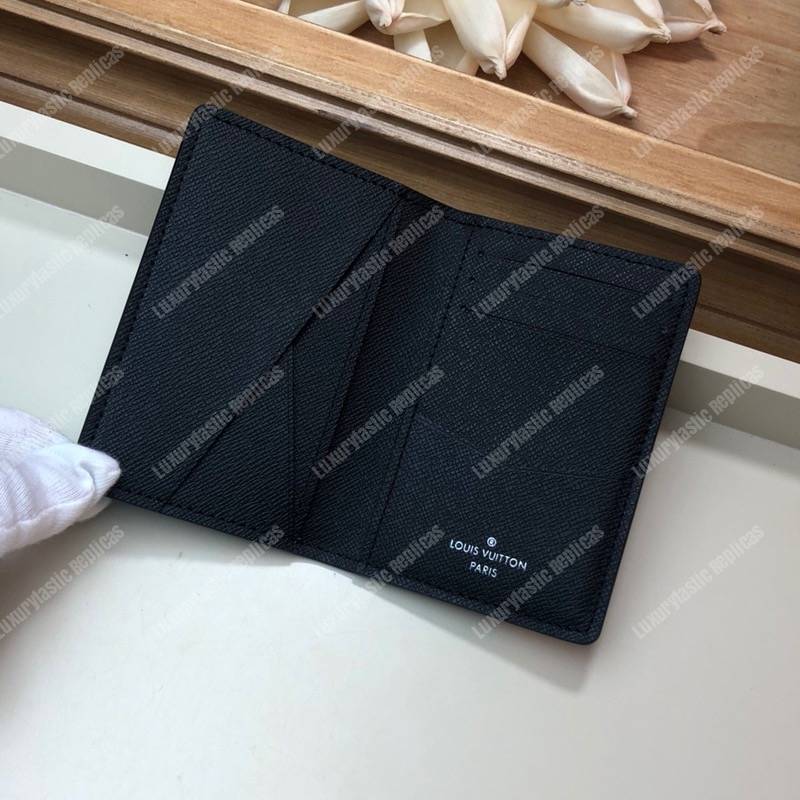 LV Pocket Organizer Damier Graphite Pixel Green