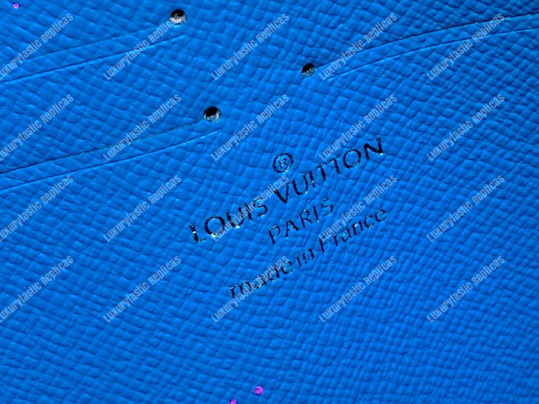 LV Pochette Voyage MM Blue